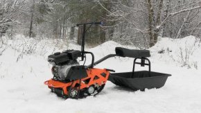 Мотобуксировщик Белка - 9 л.с.